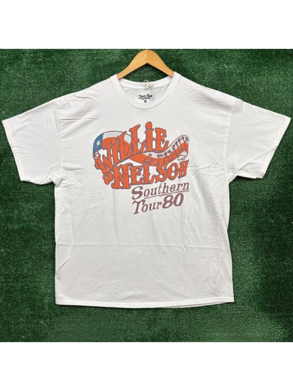 Willie Nelson Southern Tour 80 T-Shirt Size Extra Large